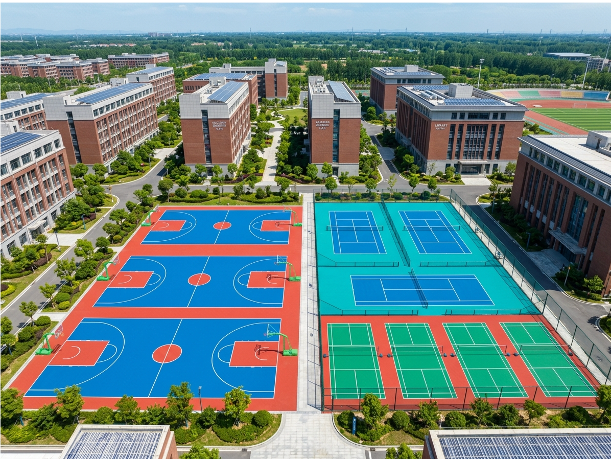 盘锦市硅PU球场硅PU球场 - 价格